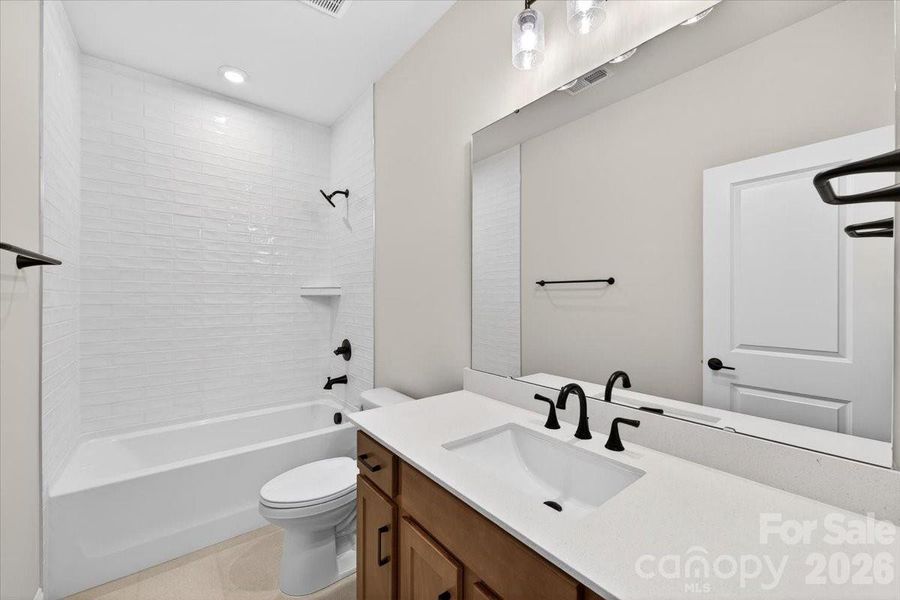 Secondary bathroom