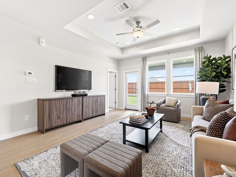 Furnished interior view inside a new home in Heartland, Crandall (Image 25).
