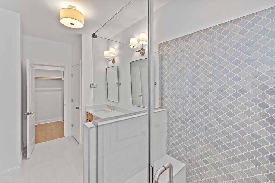 Representative furnished interior of a home built from the The Juniper by RobuckHomes in Kennebec Crossing, Angier (Image 18).