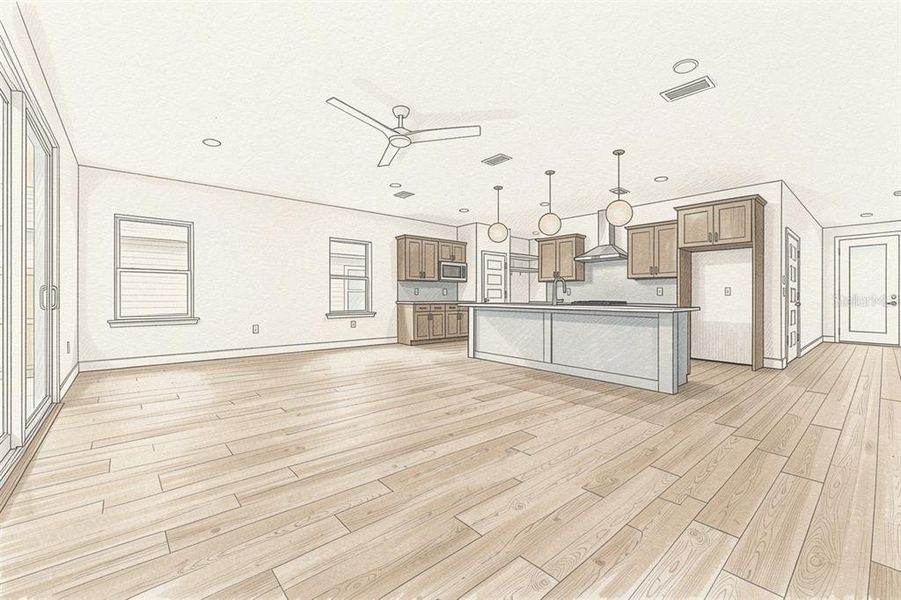 Spacious, unfurnished interior of a new home in , Newberry (Image 15).