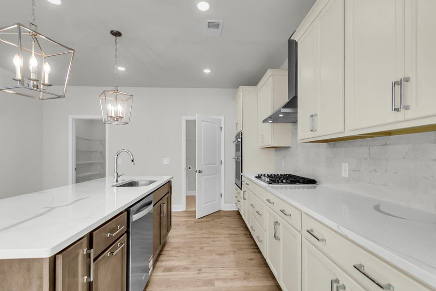 Furnished interior view inside a new home in Sweetgrass Station, Summerville (Image 7).