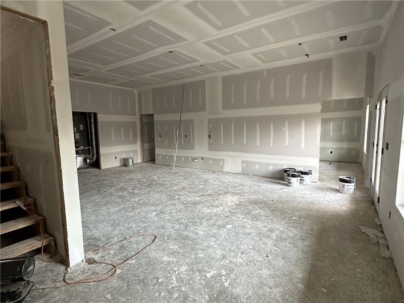 In-progress construction of a new home in , Talking Rock, GA (Image 12).