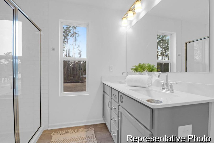 Furnished interior view inside a new home in , Ravenel (Image 14).