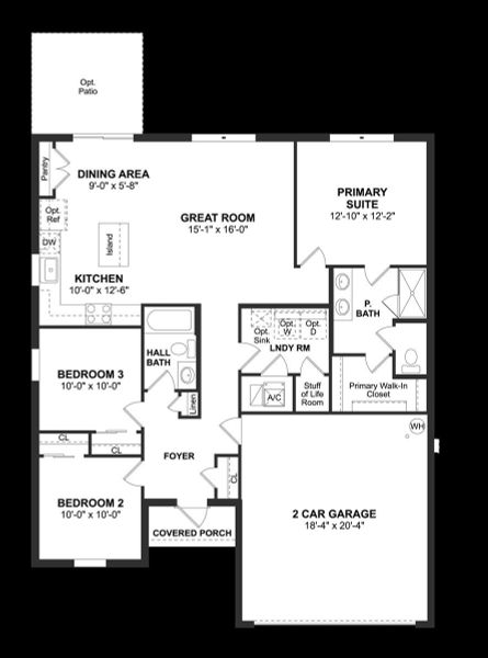 Azalea II Floorplan Azalea II Floorplan