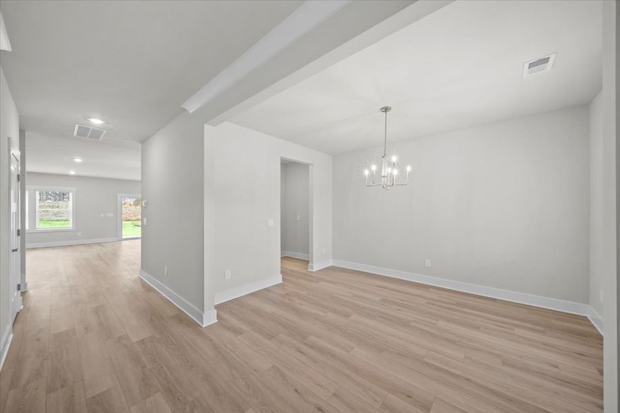 Spacious, unfurnished interior of a new home in Cedar Shoals - Signature Collection, Piedmont (Image 13).