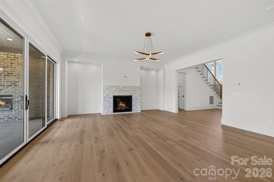 Spacious, unfurnished interior of a new home in , Mint Hill (Image 23).