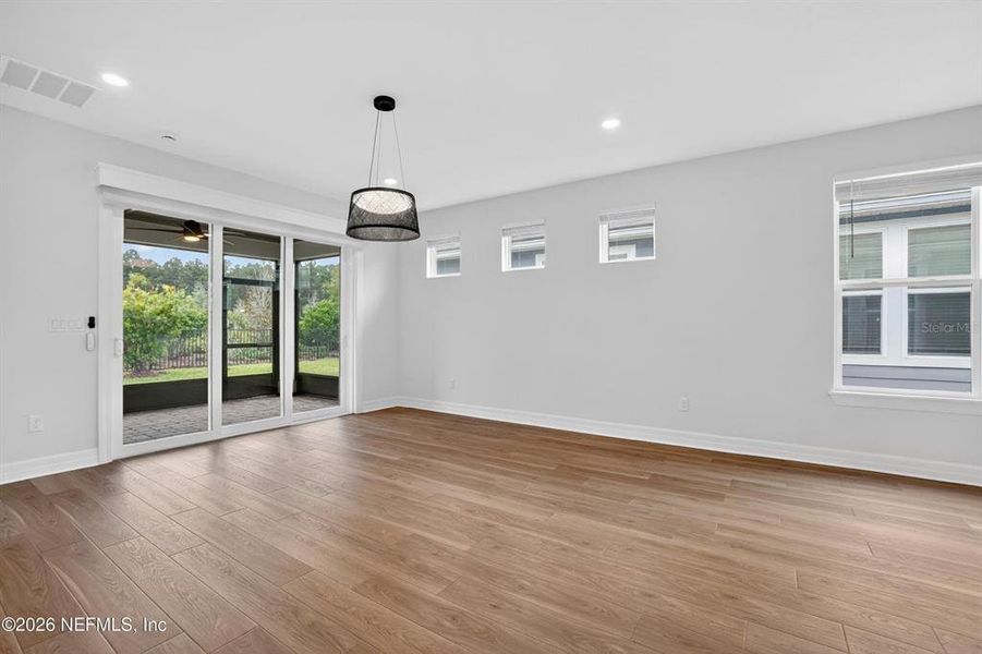 Spacious, unfurnished interior of a new home in Del Webb Wildlight, Wildlight (Image 31).