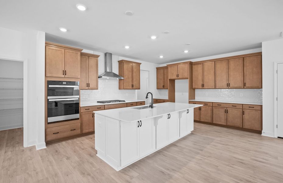 Furnished interior view inside a new home in Elmbrook, Indian Trail (Image 12).