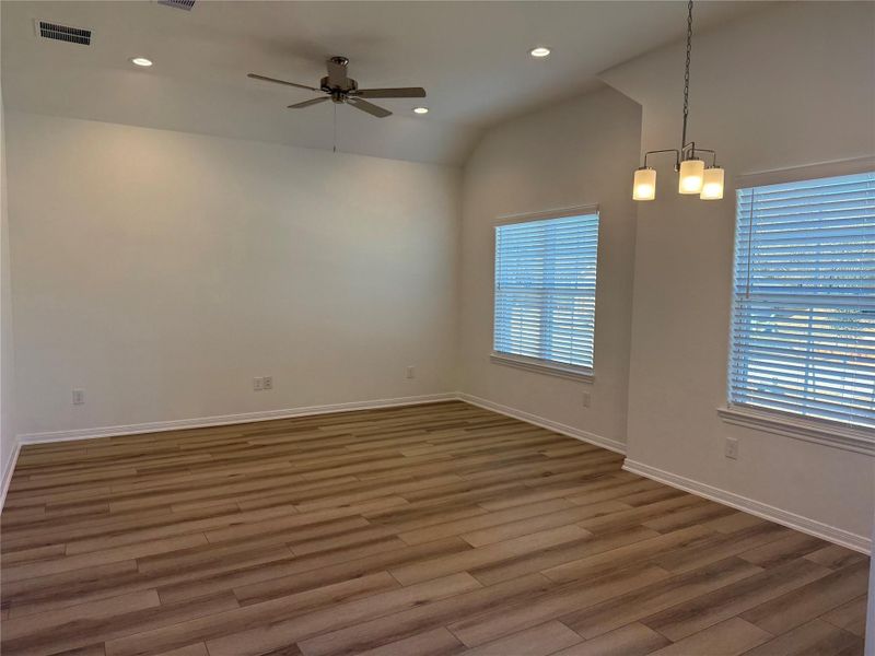 Spacious, unfurnished interior of a new home in East Gate Villas, Willis (Image 10).