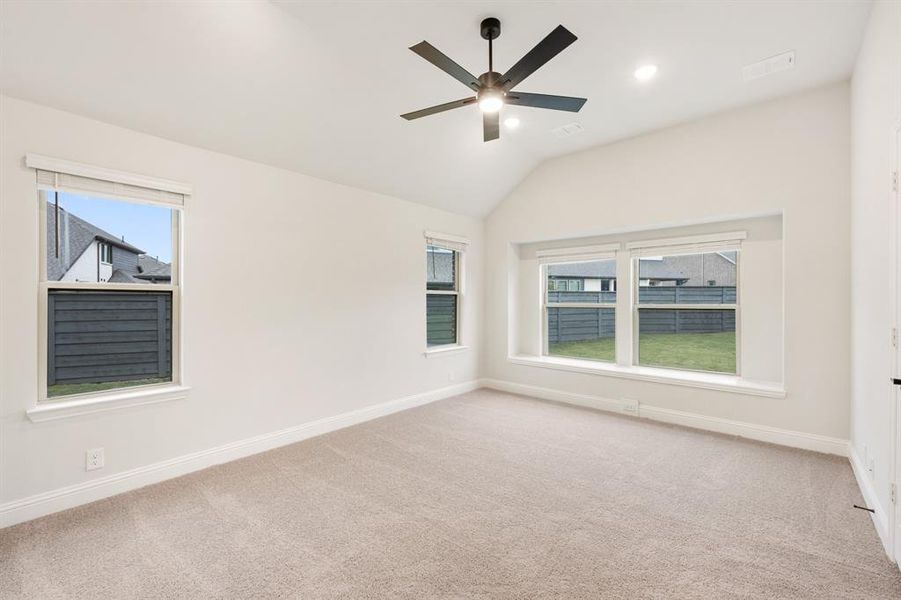 Spacious, unfurnished interior of a new home in Union Park Classic 55, Little Elm (Image 26).