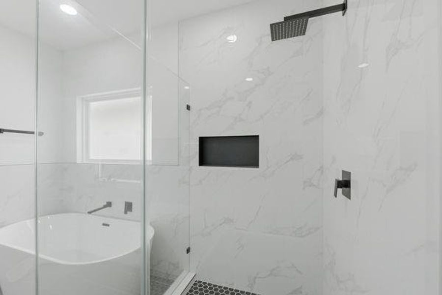 Furnished interior view inside a new home in , Houston (Image 7).