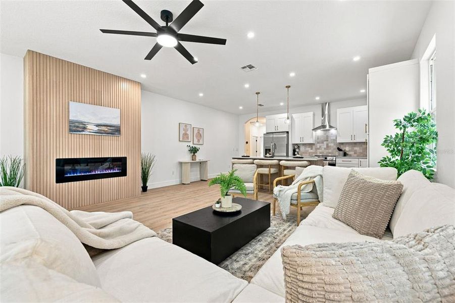 Furnished interior view inside a new home in , Tampa (Image 14).