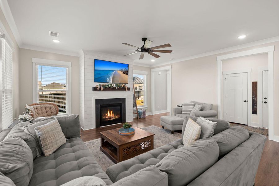 Furnished interior view inside a new home in Timothy Lakes, Ridgeville (Image 14). Furnished interior view inside a new home in Timothy Lakes, Ridgeville (Image 14).