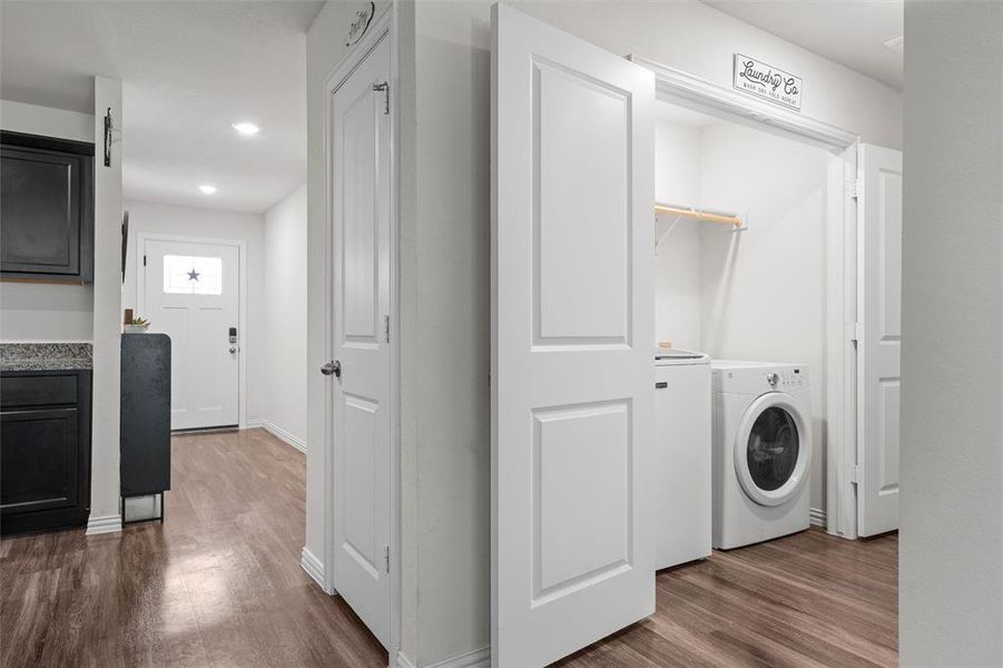 Entry, Kitchen, Laundry Entry, Kitchen, Laundry