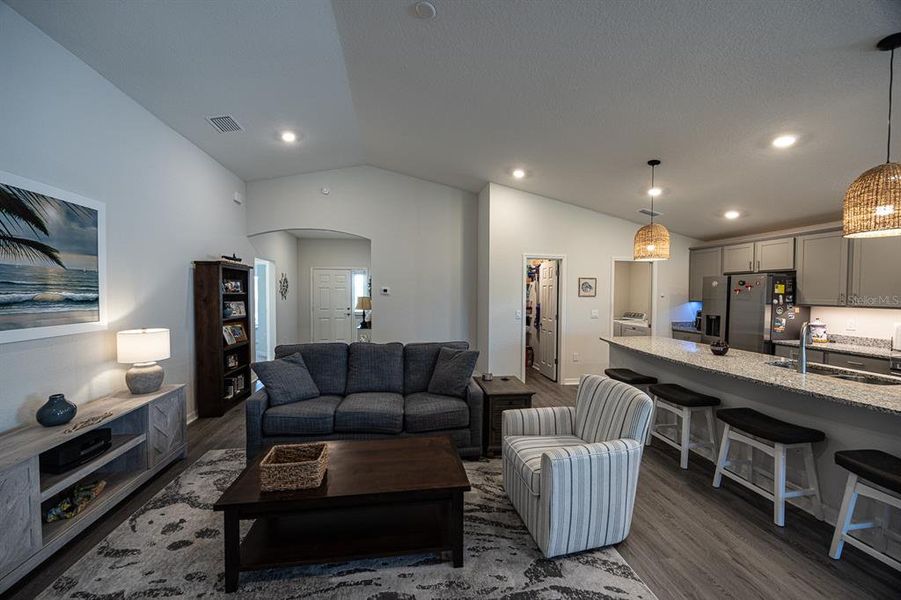 Furnished interior view inside a new home in , Parrish (Image 10).