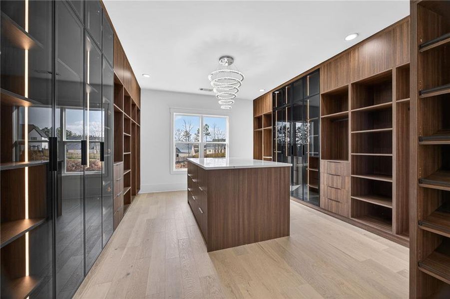 Furnished interior view inside a new home in , Buford (Image 46).