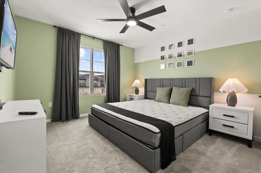 Furnished interior view inside a new home in , Kissimmee (Image 8). Furnished interior view inside a new home in , Kissimmee (Image 8).