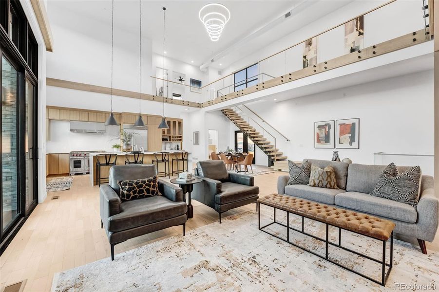 Furnished interior view inside a new home in , Superior (Image 4).