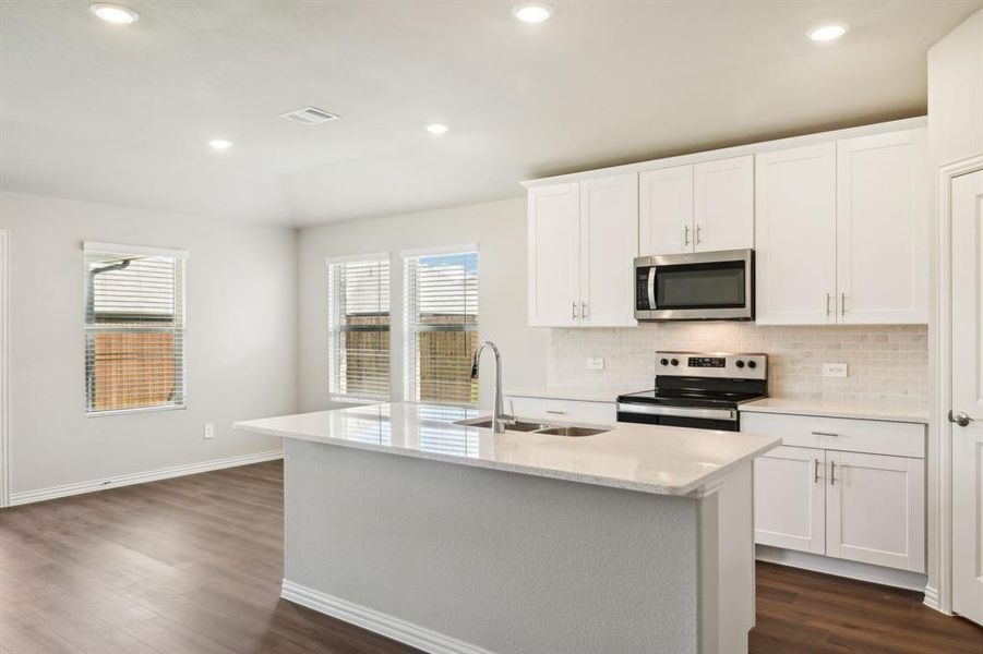 Photo is not of the actual home, but is an inspirational photo of builder’s model home and may depict options, furnishings, and/or decorator features that are not included.