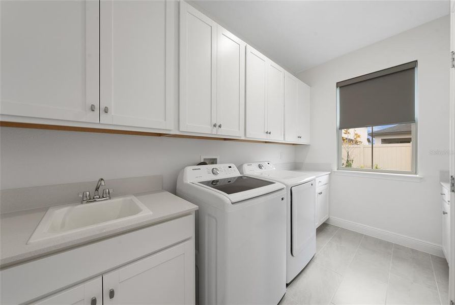 Furnished interior view inside a new home in Havenfield at Crossprairie, St. Cloud (Image 9).