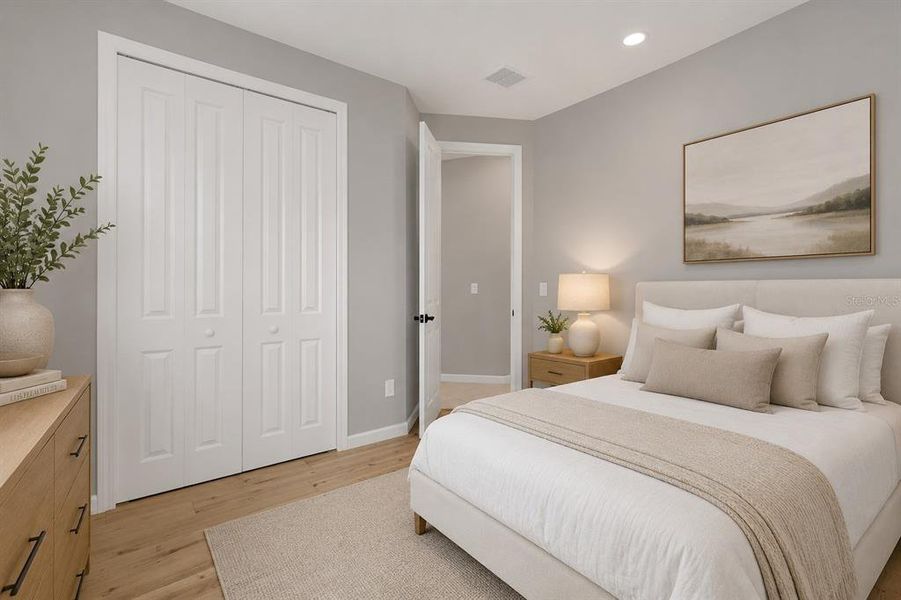 Furnished interior view inside a new home in Seasons at Lakeside Forest, Tavares (Image 29).