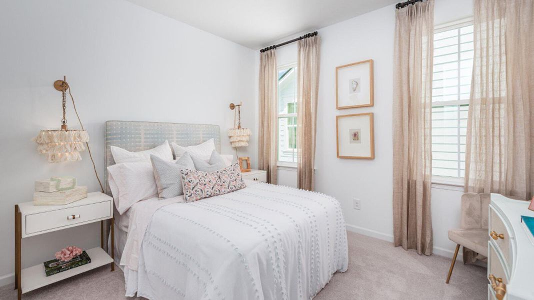 Furnished interior view inside a new home in Sweetgrass at Summers Corner, Summerville (Image 3).