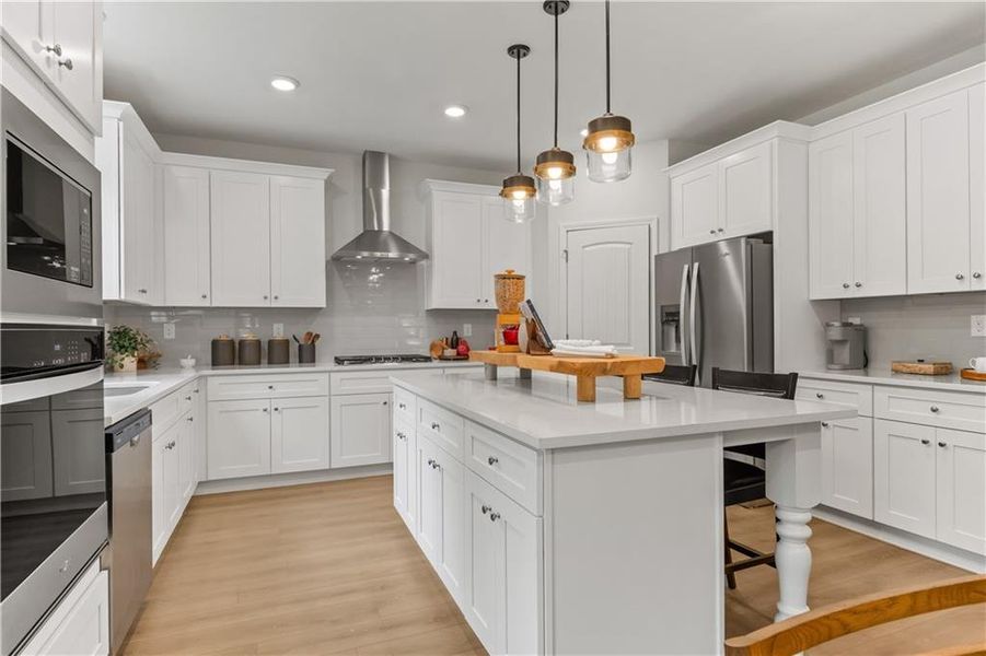 Furnished interior view inside a new home in Hamilton Lakes, Lawrenceville (Image 5).