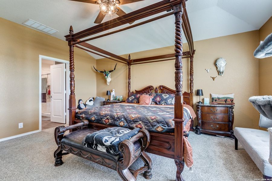 Furnished interior view inside a new home in Redbird Ranch, San Antonio (Image 15).