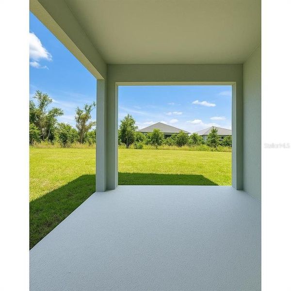 Exterior details and patio area of a home in , Parrish (Image 3).