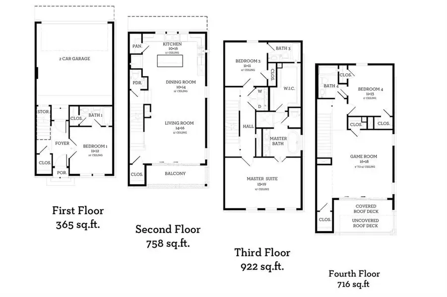 View of floor plan / room layout