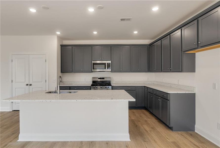 Furnished interior view inside a new home in Villas at Dawsonville, Dawsonville (Image 6).