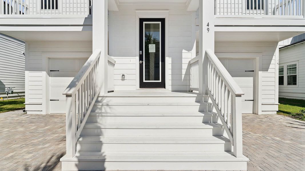 Representative exterior details of a home built from the Cayman by D.R. Horton in Parkside, Santa Rosa Beach (Image 3).