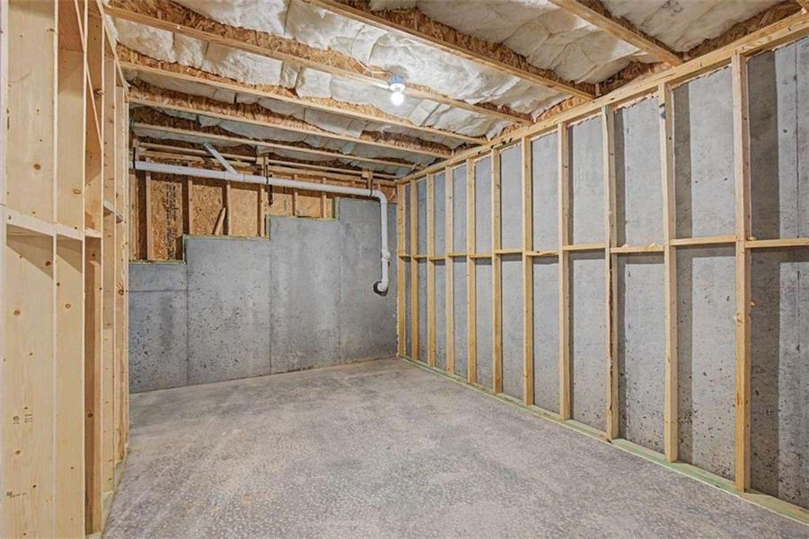 In-progress construction of a new home in The Reserve at Chapel Hill Phase II, Douglasville, GA (Image 39).
