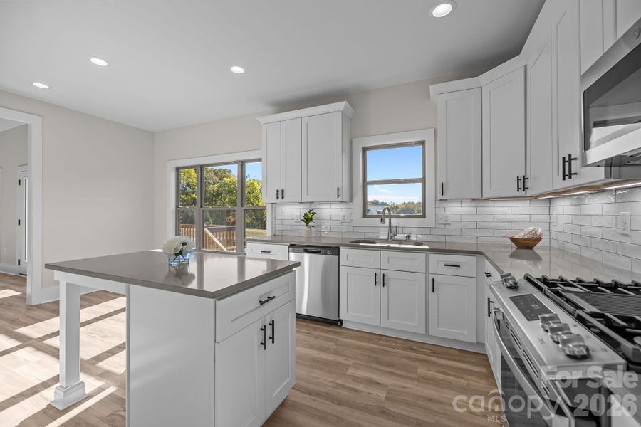 Furnished interior view inside a new home in , Monroe (Image 12).
