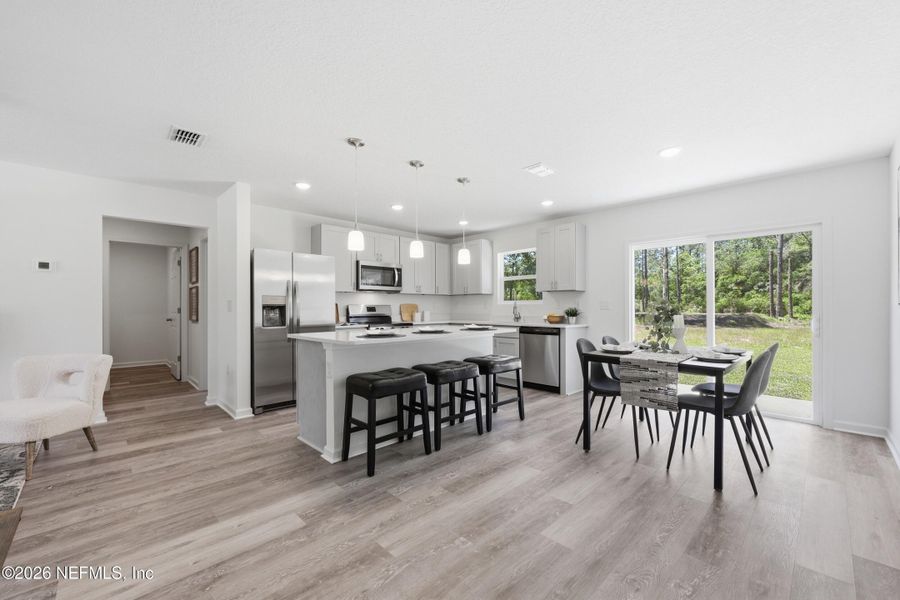Furnished interior view inside a new home in , Hastings (Image 6).
