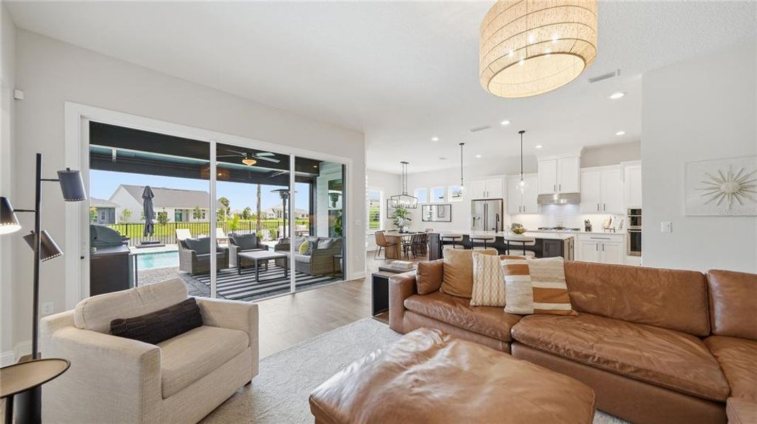 Furnished interior view inside a new home in , St. Augustine (Image 6).
