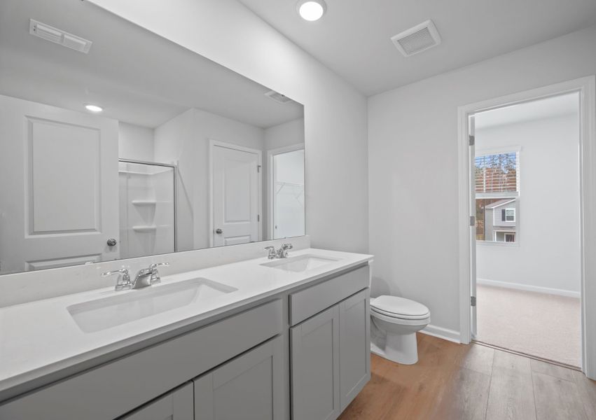 Furnished interior view inside a new home in Grand Arbor, Blythewood (Image 7).