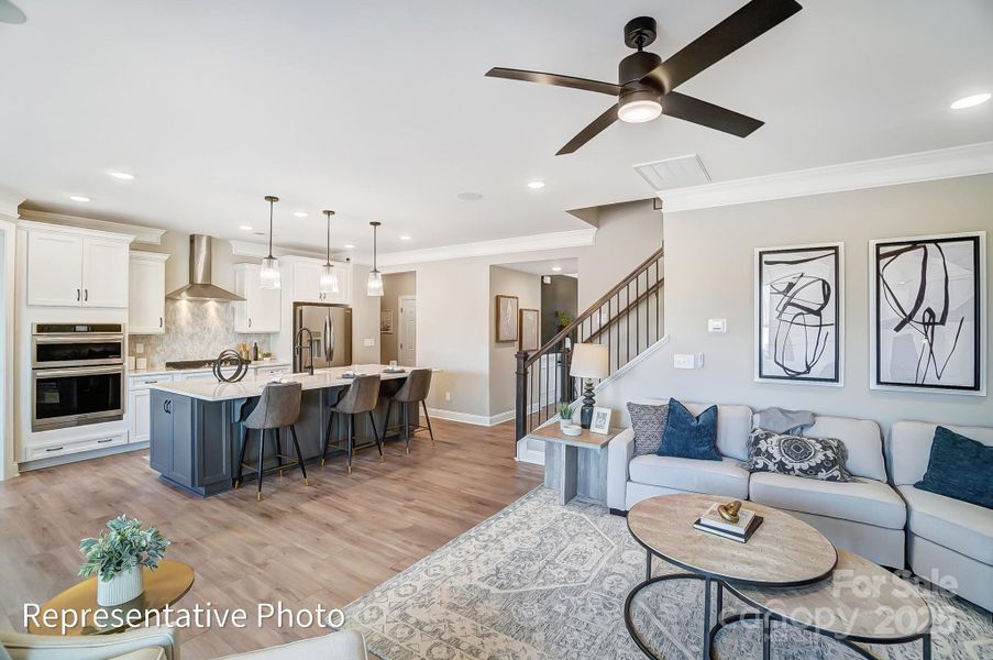 Furnished interior view inside a new home in , Sherrills Ford (Image 8). Furnished interior view inside a new home in , Sherrills Ford (Image 8).