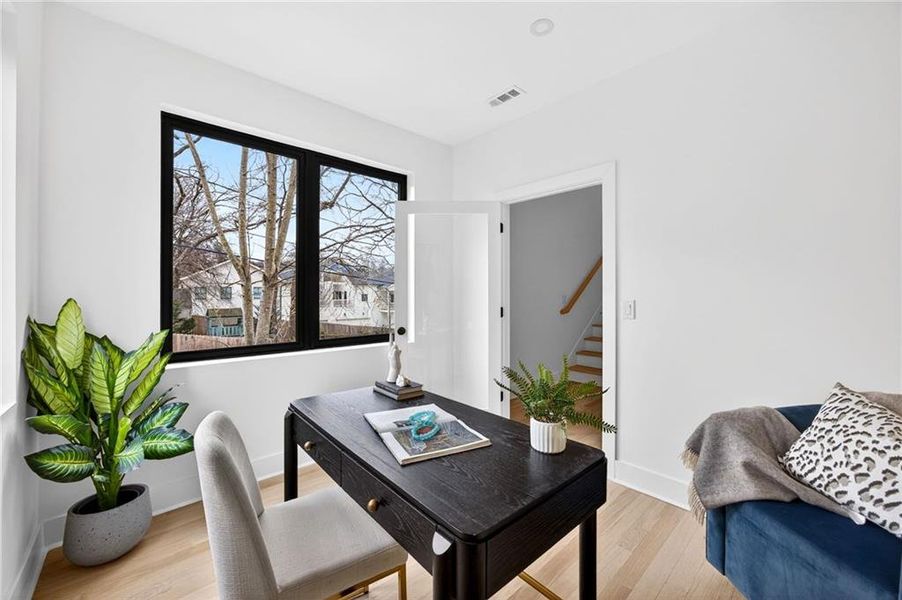 Furnished interior view inside a new home in , Atlanta (Image 31).