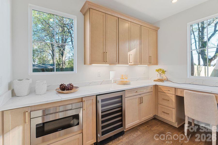Furnished interior view inside a new home in , Charlotte (Image 8). Furnished interior view inside a new home in , Charlotte (Image 8).