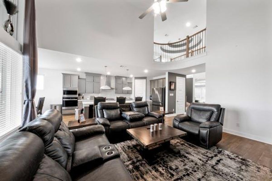 Furnished interior view inside a new home in , Katy (Image 6).