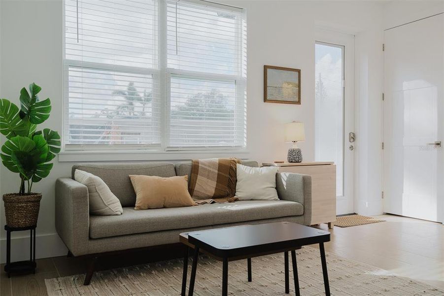 Furnished interior view inside a new home in , Sarasota (Image 42).