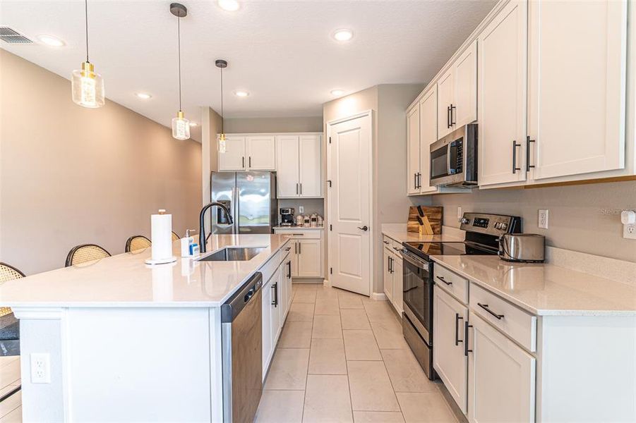 Furnished interior view inside a new home in , Haines City (Image 12).