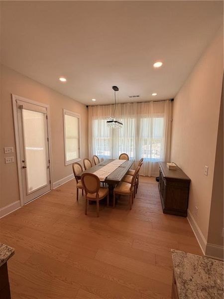 Furnished interior view inside a new home in , Cumming (Image 24).