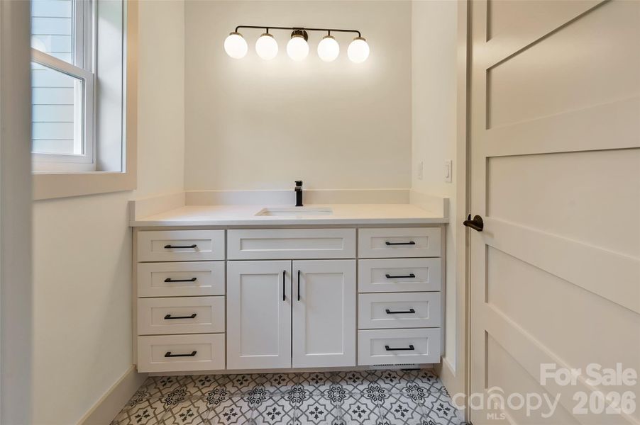 2nd level guest bath