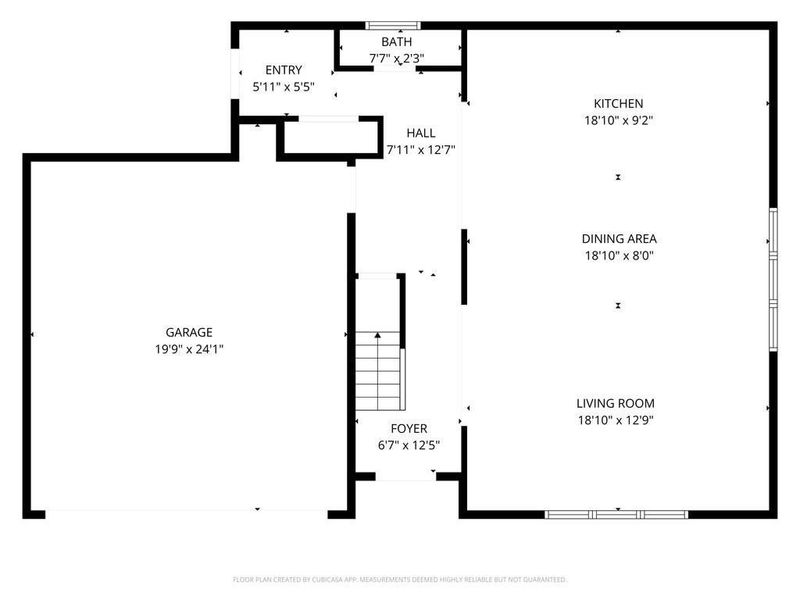 2D floor plan layout of this home in , Acworth, GA (Image 6).
