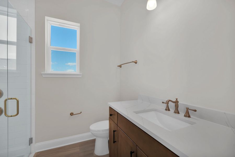 Representative furnished interior of a home built from the Stella by Riverside Homes in Hidden Creek at SilverLeaf, St. Augustine (Image 18).