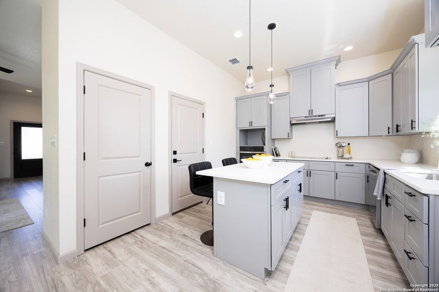Furnished interior view inside a new home in , San Antonio (Image 9). Furnished interior view inside a new home in , San Antonio (Image 9).