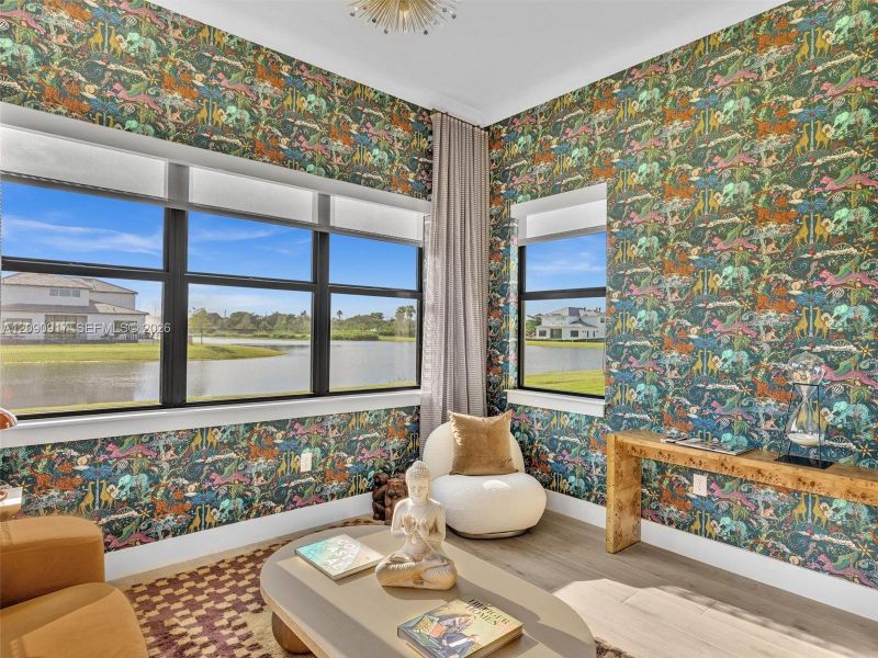 Furnished interior view inside a new home in , Davie (Image 30).