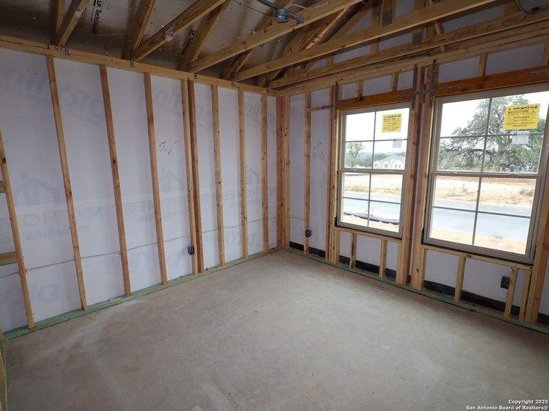 In-progress construction of a new home in Jordan's Ranch, San Antonio, TX (Image 25).